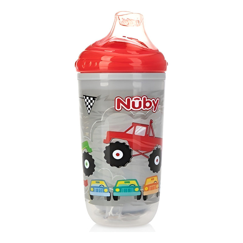Nuby Vaso Entrenador Luminoso Boquilla Suave Termico 300ml