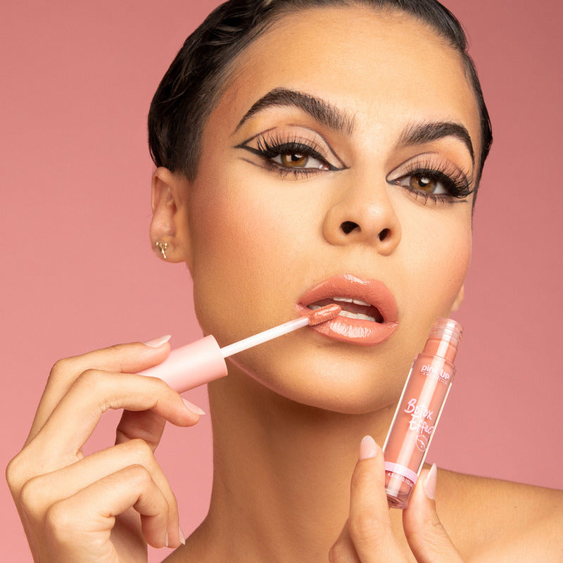 Lip Gloss Gloss Botox Effect Efecto Botox Pink Up Color Glass