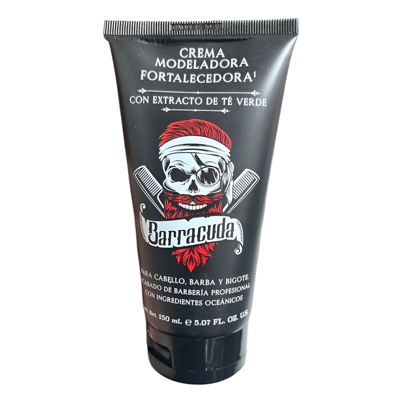 Crema Fijadora Barracuda Hold Cream 150g Para Cabello
