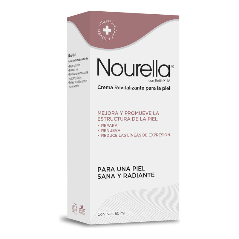 Nourella Crema Revitalizante Para La Piel 50ml Día/noche Todo Tipo De Piel