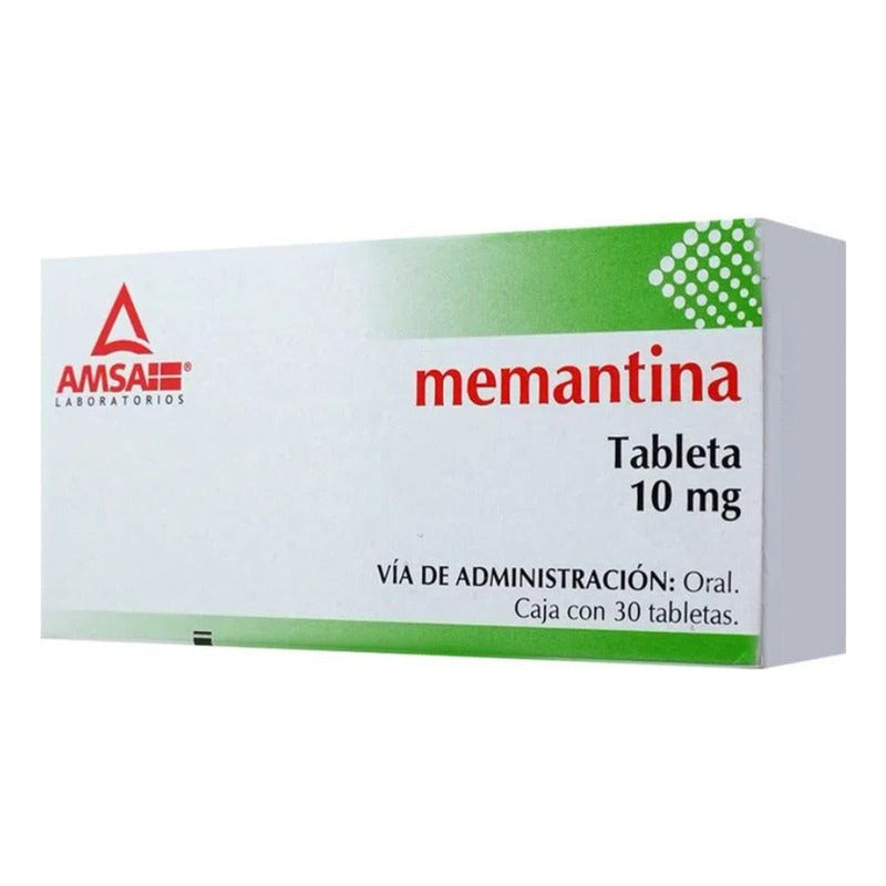 Memantina Amsa 10mg 30 Tabletas