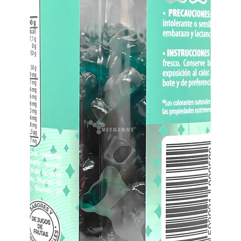 Biotina Cisteína Lisina Metionina 100 Gomitas Belabear Fresa