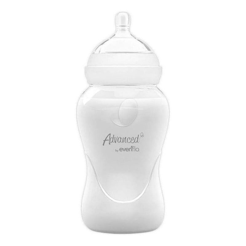 Biberon Evenflo 1126 Advanced 270ml/9oz Flujo Medio 3m+ Color Blanco