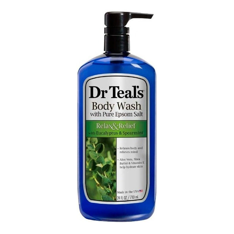 Jabon Body Wash Con Sal Epsom Dr Teals Eucalipto