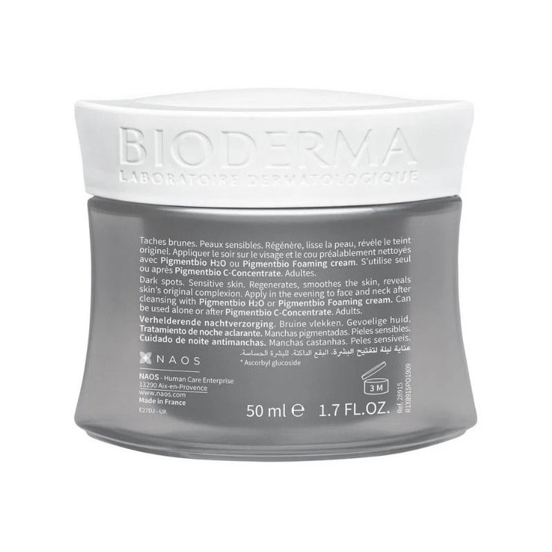 Bioderma Pigmentbio Night Regenerador Anti Manchas 50ml Todo Tipo De Piel Noche