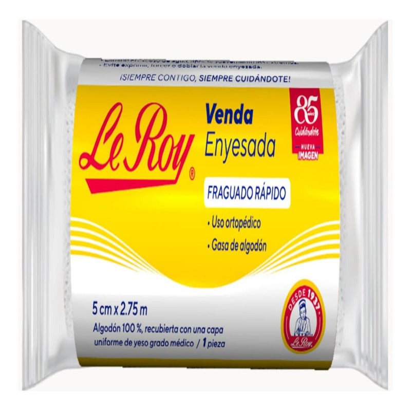 Venda Enyesada Fraguado Rápido 5cm X 2.75m