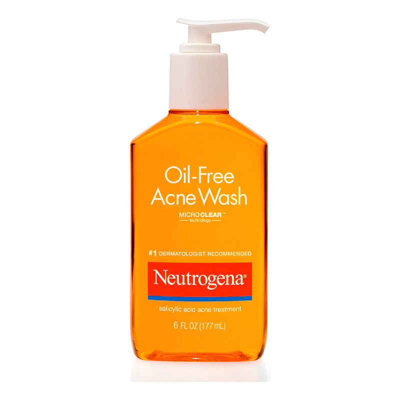 Gel Limpiador Facial Neutrogena Oil Free 150 Gr Grasa