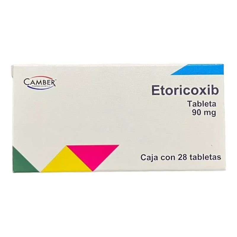 Etoricoxib Camber 90mg Caja Con 28 Tabletas