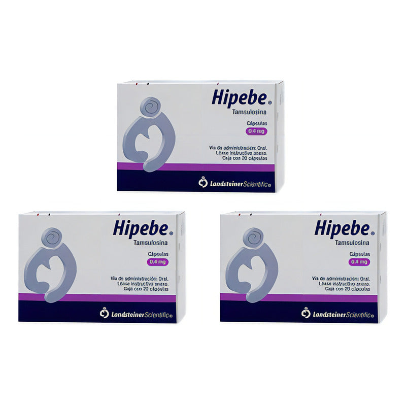 Hipebe Cápsulas De Liberación Prolonagada 0,4 Mg, 20 Cápsulas