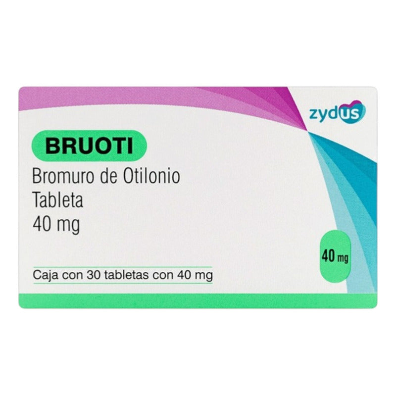 Bruoti Bromuro De Otilonio 40mg 30 Tabletas