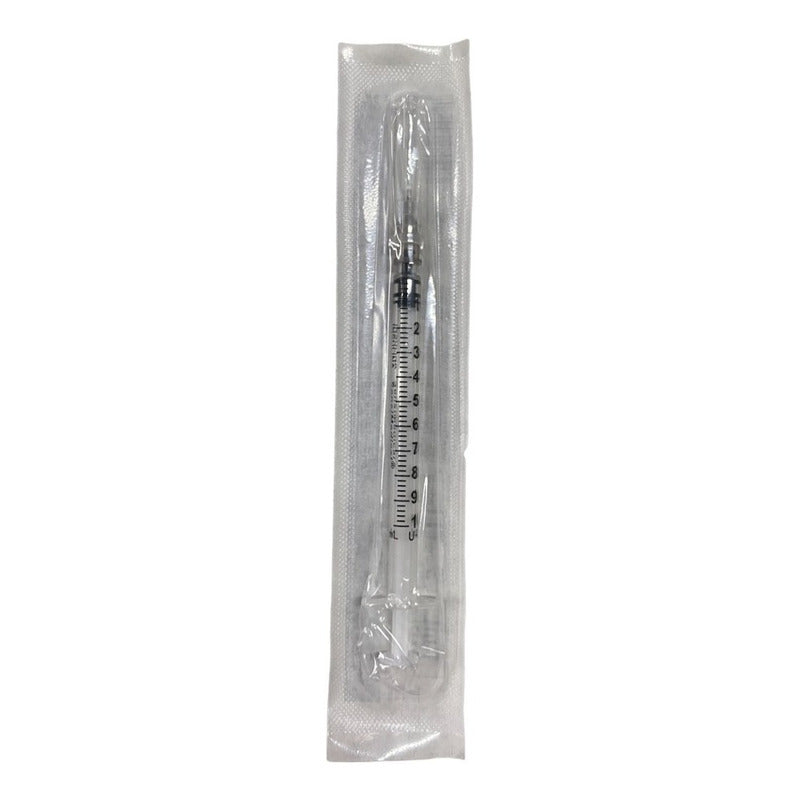 100 Jeringas Para Insulina Sensimedical 27g X 13mm (1/2) 1ml
