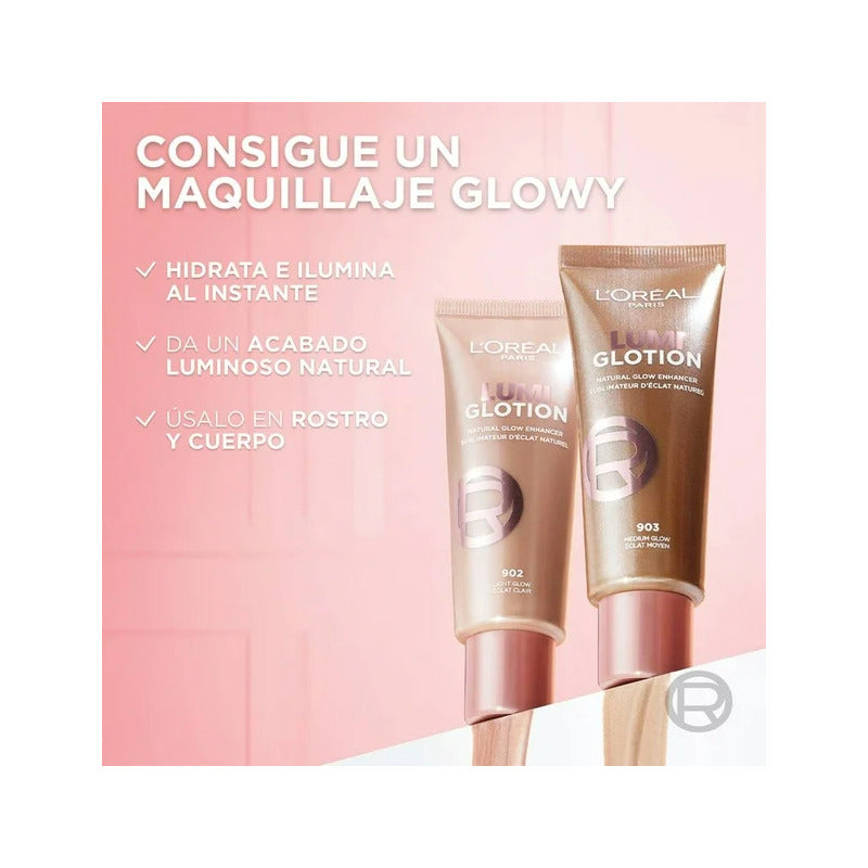 Pack Iluminadores Hidratante 2pz Tono Light/medio 40ml C/u Light Medio