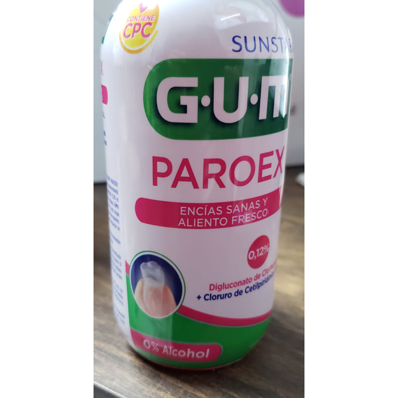 Gum Paroex Gingivitis Enjuague Bucal 300ml