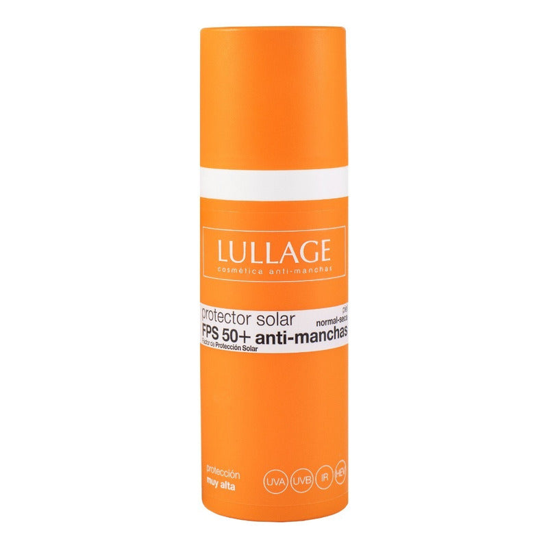 Lullage Fluido Solar Spf 50+ Antimanchas 50ml Normal A Seca Día/noche