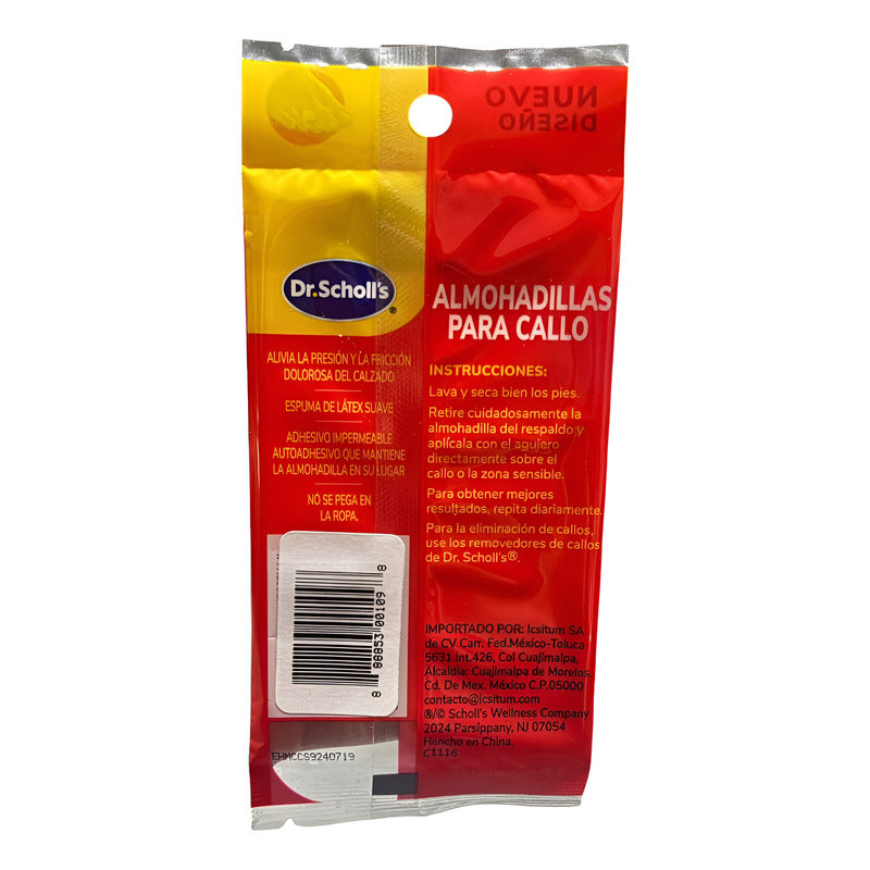 Dr. Scholl's Parche Alivio De Dolor Inmediato Callos 9pzas