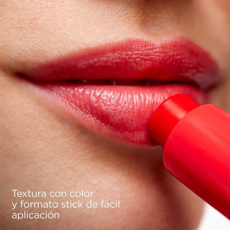Bálsamo Reparador Labial Con A.h. | Color: Rojo | Isdin 4g