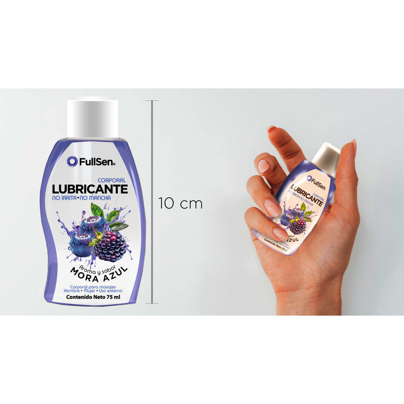 Lubricante Aroma Y Sabor Mora Azul 75ml - Mora Azul