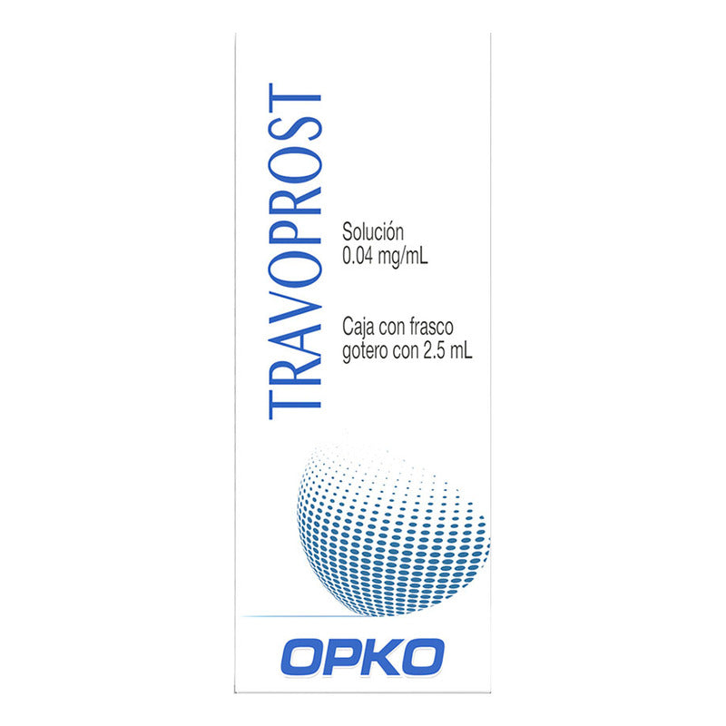 Opko Travoprost Solucion Oftalmica 0.04 Mg Frasco Gotas 2.5 Ml - Pharmacos Exakta, S.a. De C.v.