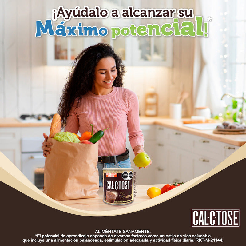 Cal C Tose Chocolate En Polvo Para Leche Lata 400 G