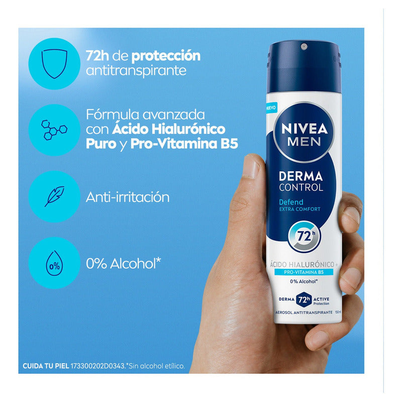 Desodorante Nivea Derma Control Defend 150ml