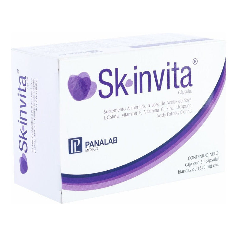 Skinvita Suplementos Alimenticio Restaurador De Piel 30caps Neutra