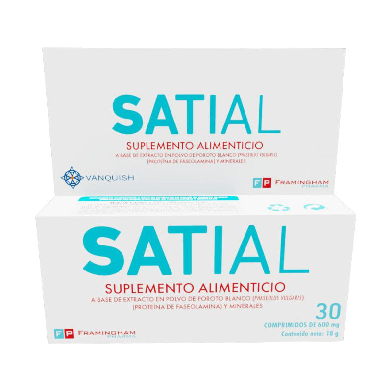 Satial 30 Comprimidos 18g Sabor Sin Sabor