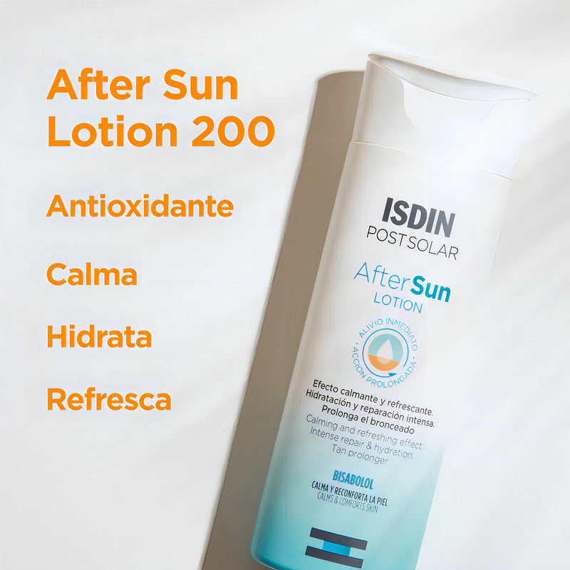 Locion After Sun Isdin Efecto Refrescante Y Calmante 200 Ml