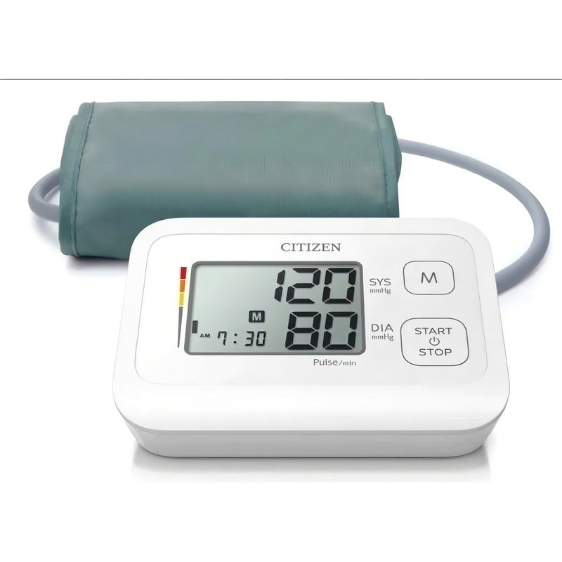 Monitor De Presión Arterial Digital De Brazo Automático Citizen Chu-304 Blanco