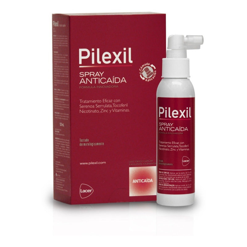 Pilexil Loción Spray Capilar Anticaida Y Reparador 120ml