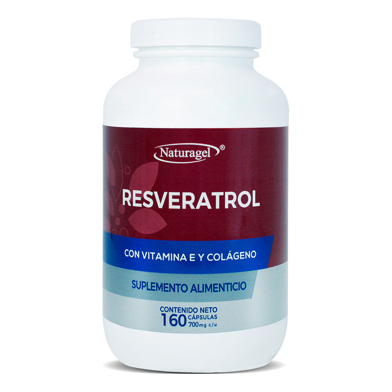 Suplemento En Cápsula Naturagel Suplementos Alimenticios Resveratrol X 700mg