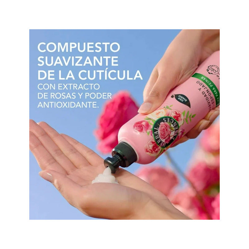 Herbal Essences 3pzas Crema Para Peinar Anti-esponjado300ml