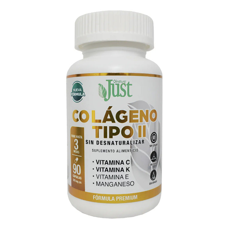 Olnatura Just Colágeno Tipo 2 Sin Desnaturalizar 90 Caps - Natural