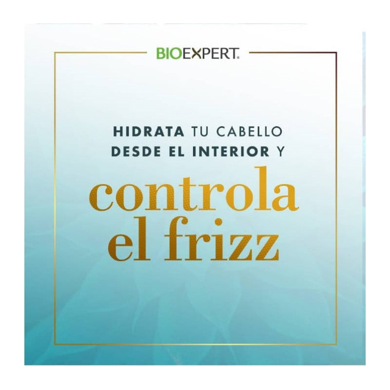 Shampoo Bioexpert Blue Agave Control Frizz Ph Balanceado 1l
