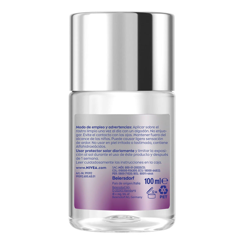 Nivea Luminous Even Skin Glow Liquid Refiner 100ml Momento De Aplicación Día/noche Tipo De Piel Todo Tipo De Piel
