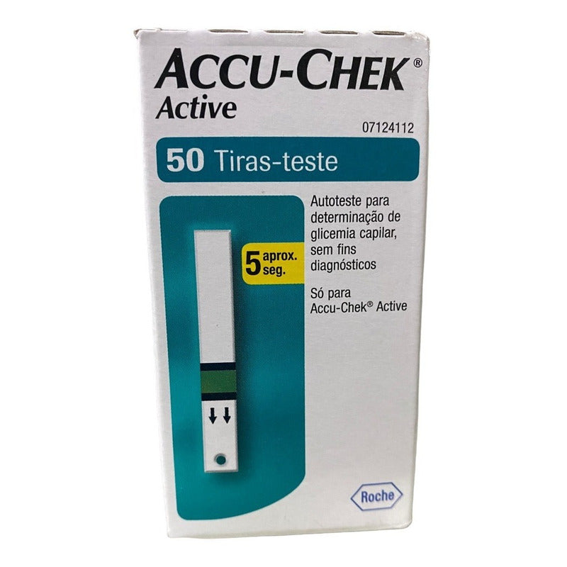 Accuchek 50 Tiras Reactivas Active