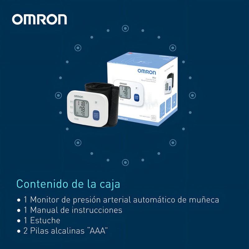 Omron Baumanometro Digital De Muñeca 6160 E Sku-hem-6160-e