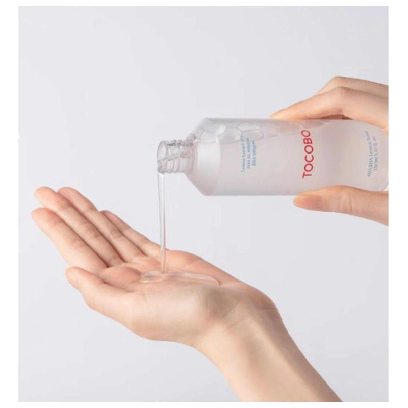Tocobo Aha Bha Lemon Toner 150 Ml - Exfoliante Facial Todo Tipo De Piel