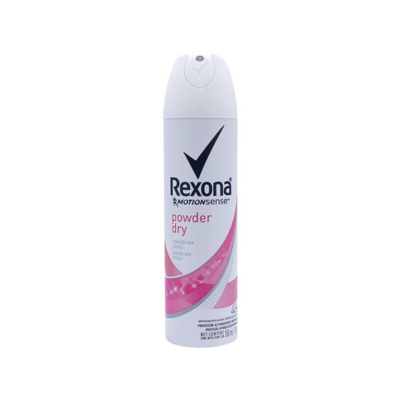 Antitranspirante En Aerosol Rexona Powder Dry Floral Pack De 3 u