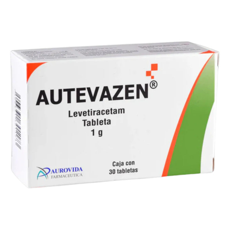 Autevazen Levetiracetam Caja Con 30 Tabs. 1 G Aurovida