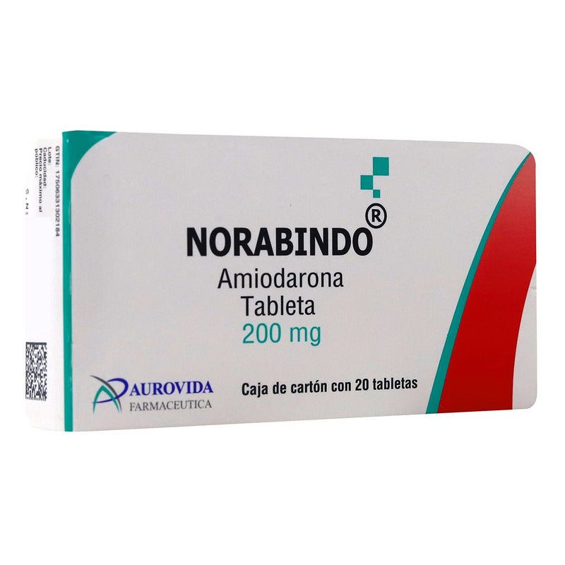 Norabindo Amiodarona C/20 Tabs. 200 Mg.