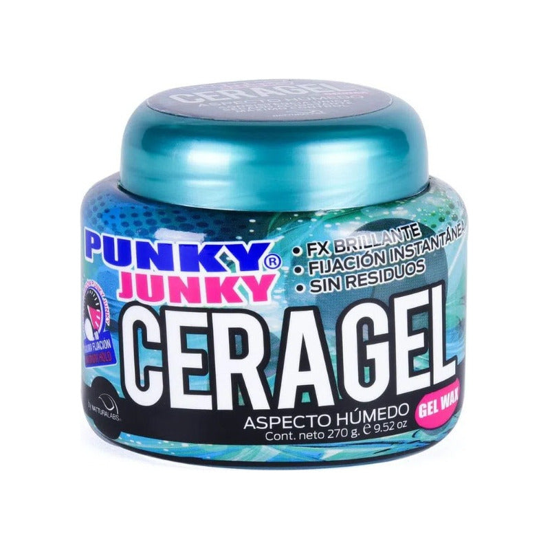 Punky Junky Cera Gel Wax Aspecto Húmedo Tarro 270gr