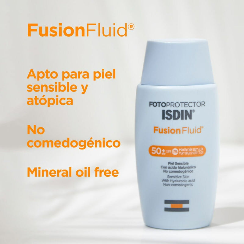 Protector Solar Isdin Fusion Fluid Fps 50 1 Unidad De 50 ml