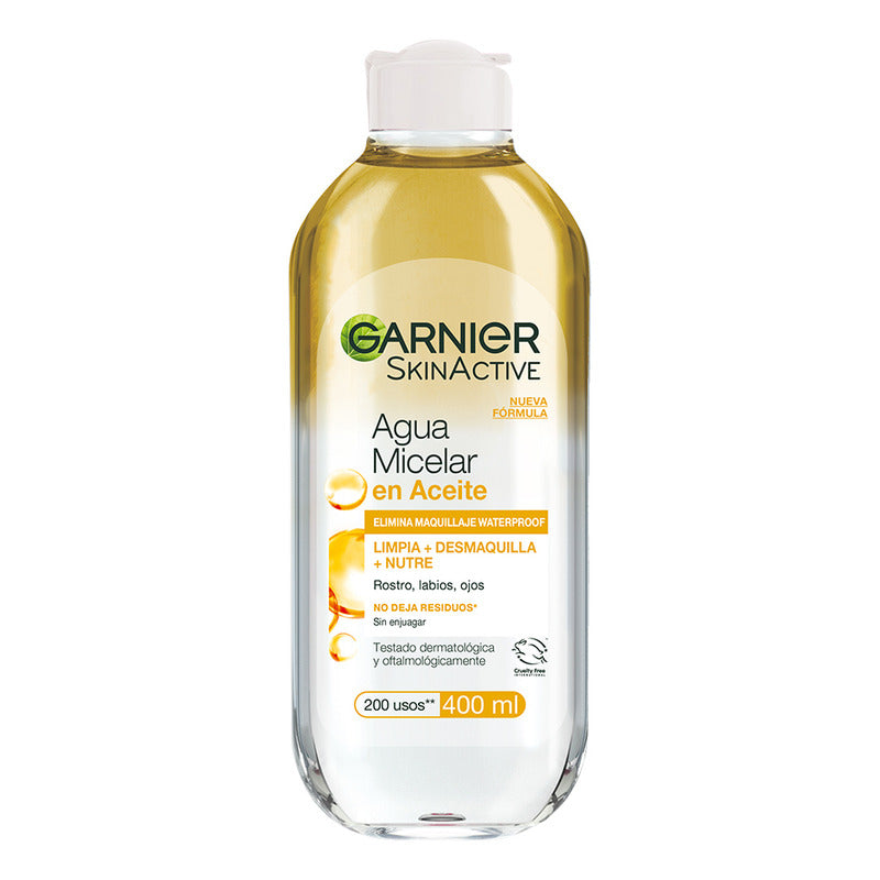 Agua Micelar Bifásica Garnier Skin Active X 400ml