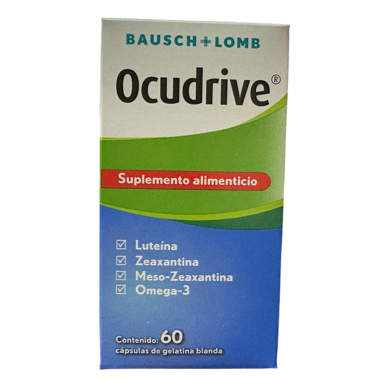 Ocudrive Suplemento Alimenticio 60 Cápsulas Sabor N/a