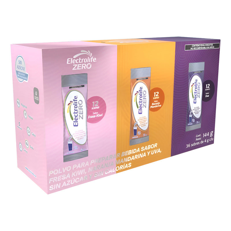 Electrolife Zero Sobre 4g C/u 36pz Multiples