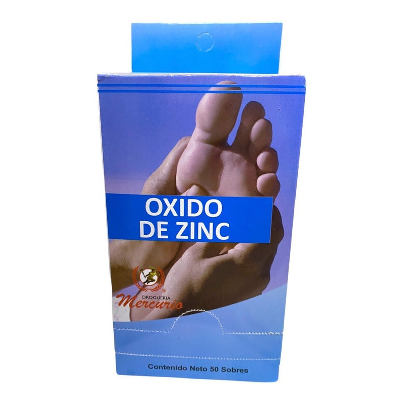 Oxido De Zinc 50 Sobres 10gr Cu