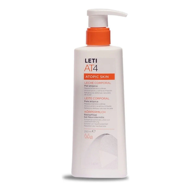 Leti At4 Atopic Skin Leche Corporal Piel Atópica 250ml
