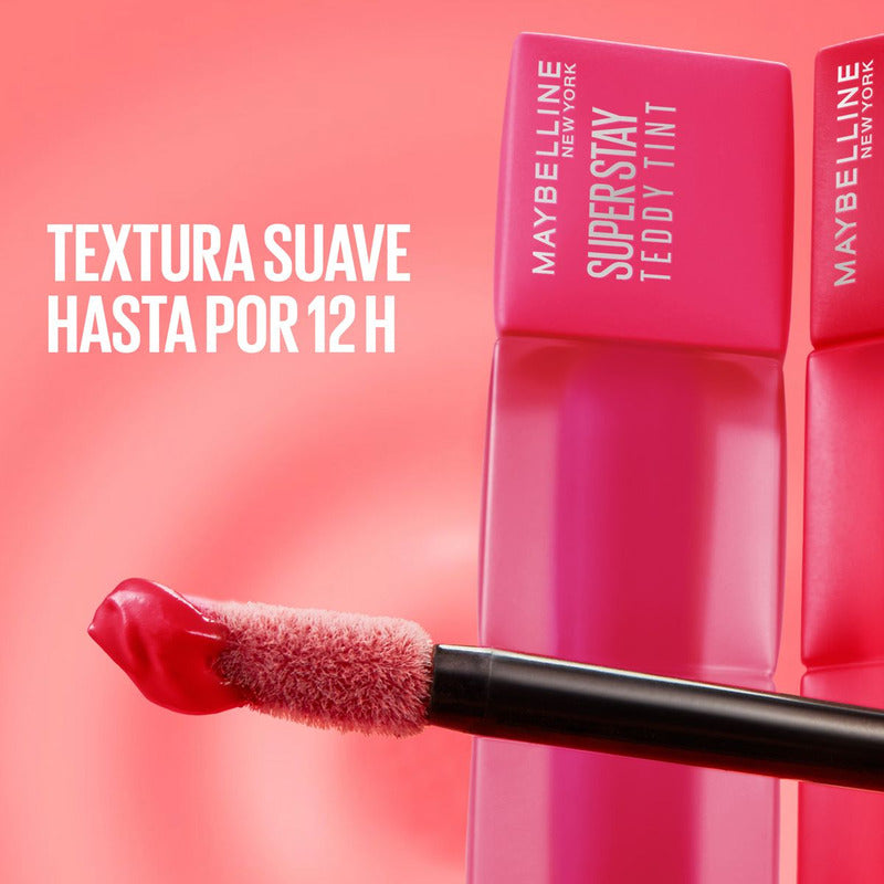 Tinta Teddy  Maybelline Super Stay Tint 4.2ml Dura 12h Pinky Promise