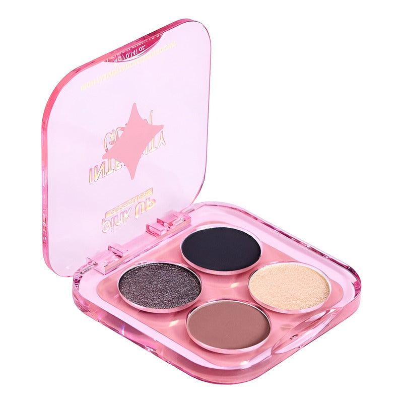Pink Up Cuarteto De Sombras Para Ojos Glam  Color 04 Opulent - 04 Opulent