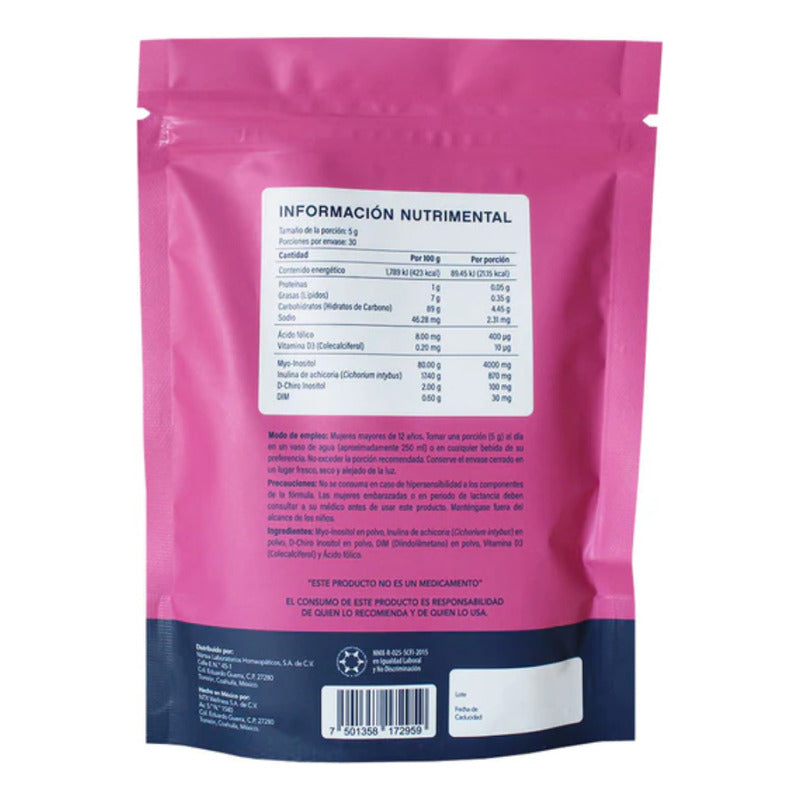 Femsitol Myo & D-chiro Inositol 150g Con 30 Porciones N/a